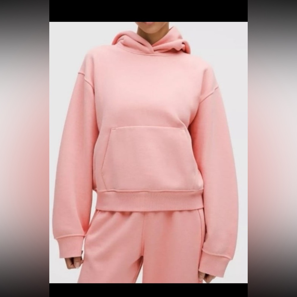 Lululemon Women’s Steady State oversized Hoodie size medium in tea rose NWT